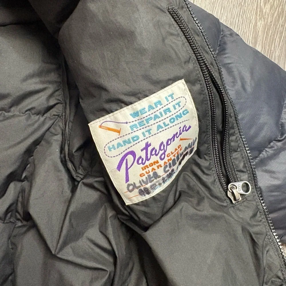 Patagonia netplus shells Kids Black Puffer Jacket size 12 big kids